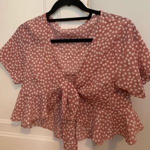 new SHEIN crisscross top!!